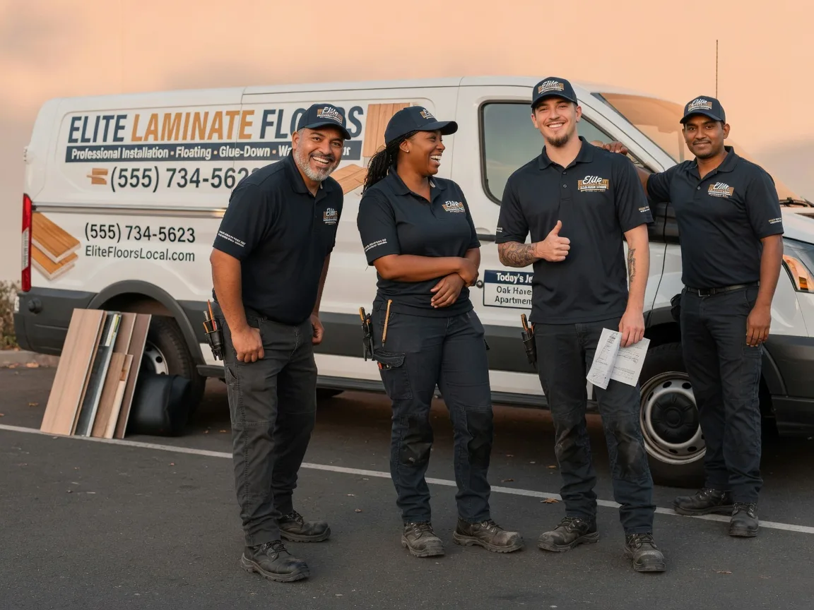 Laminate flooring installation company in Delta, IA